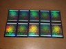 FOIL Forest #281 Dominaria United (Full Art) Japanese x10 mtg SP,MP [FC] C