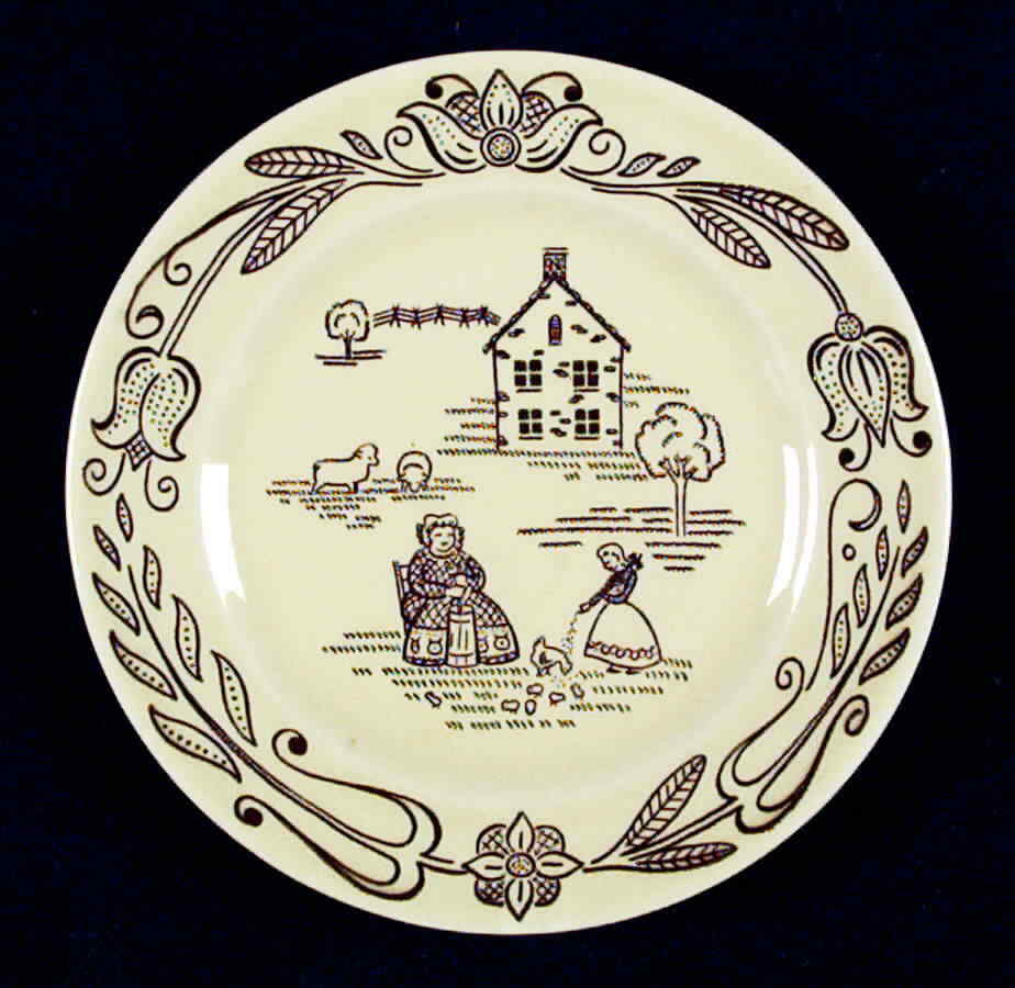 Royal  Bucks County Bread & Butter Plate 642662