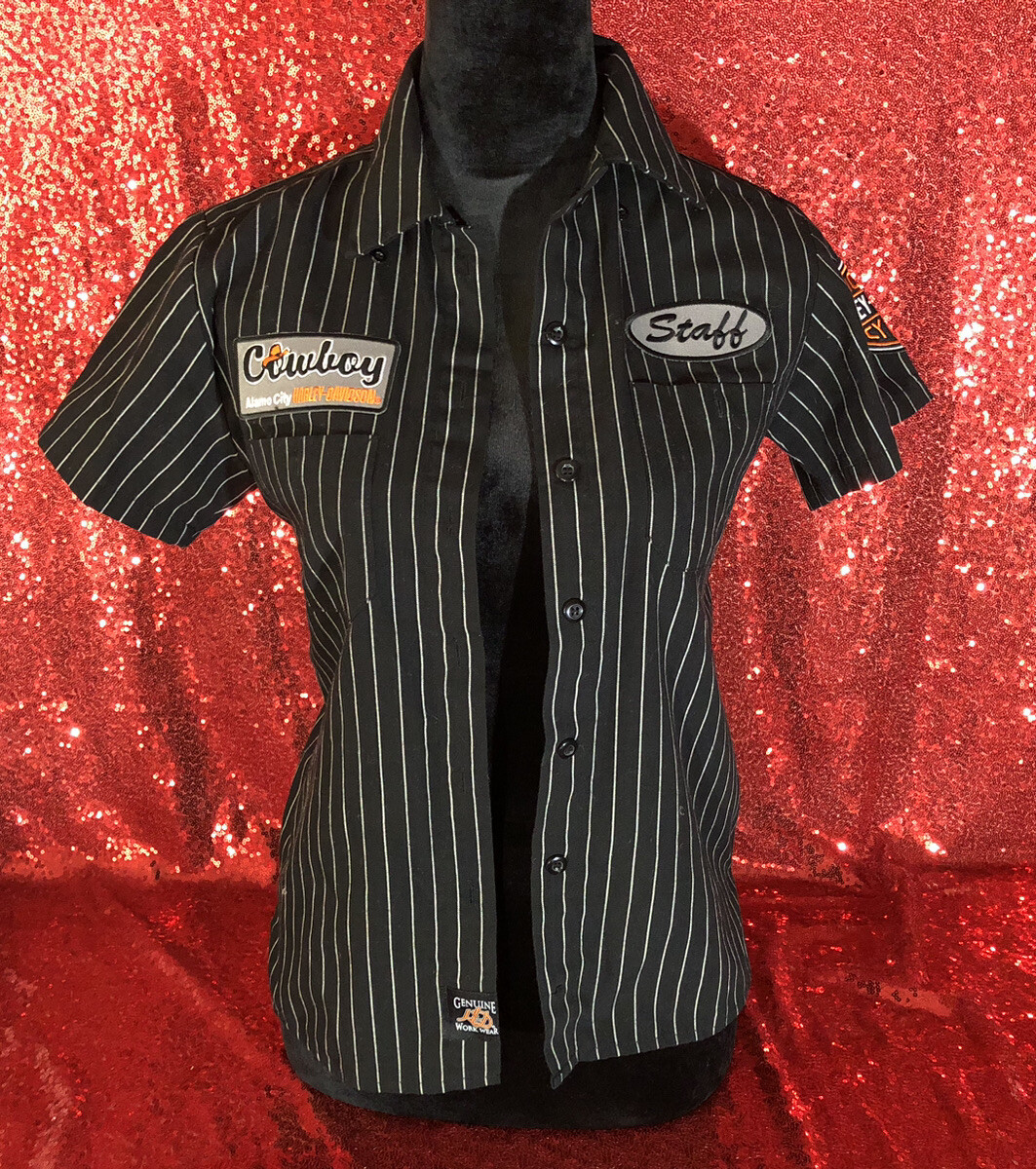 Harley Davidson Staff Uniform Shirt, XS Gem