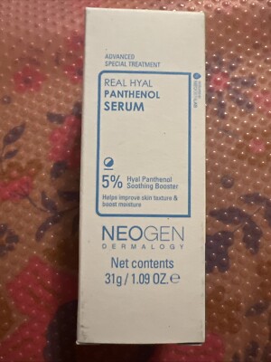 Neogen Dermalogy - Real Hyal Panthenol Serum - 1.09 oz / 31 g Exp 1/27