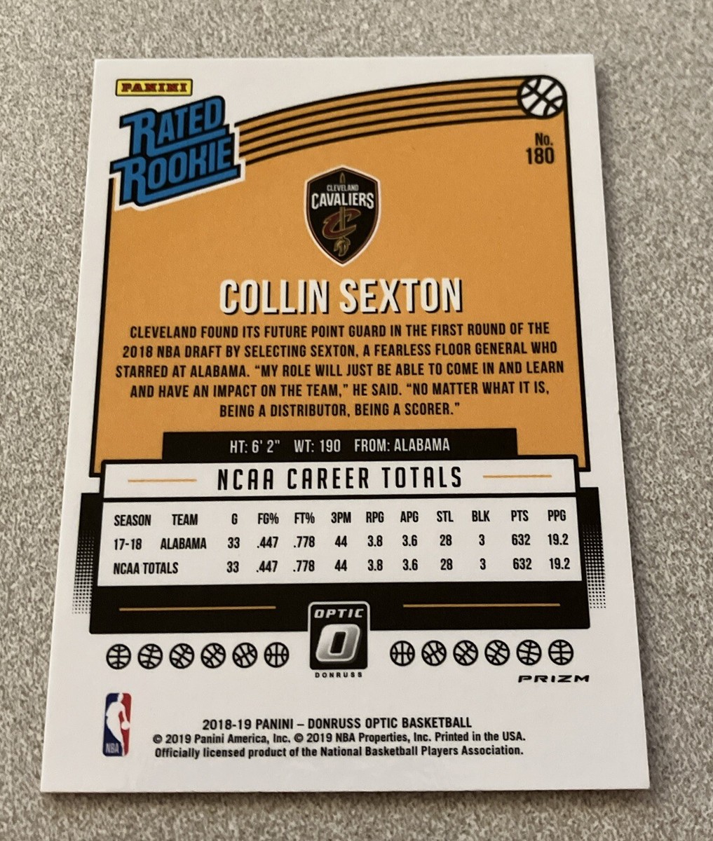 99シリ RC AUTO】COLLIN SEXTON DONRUSS 2020-21 Donruss Choice Red