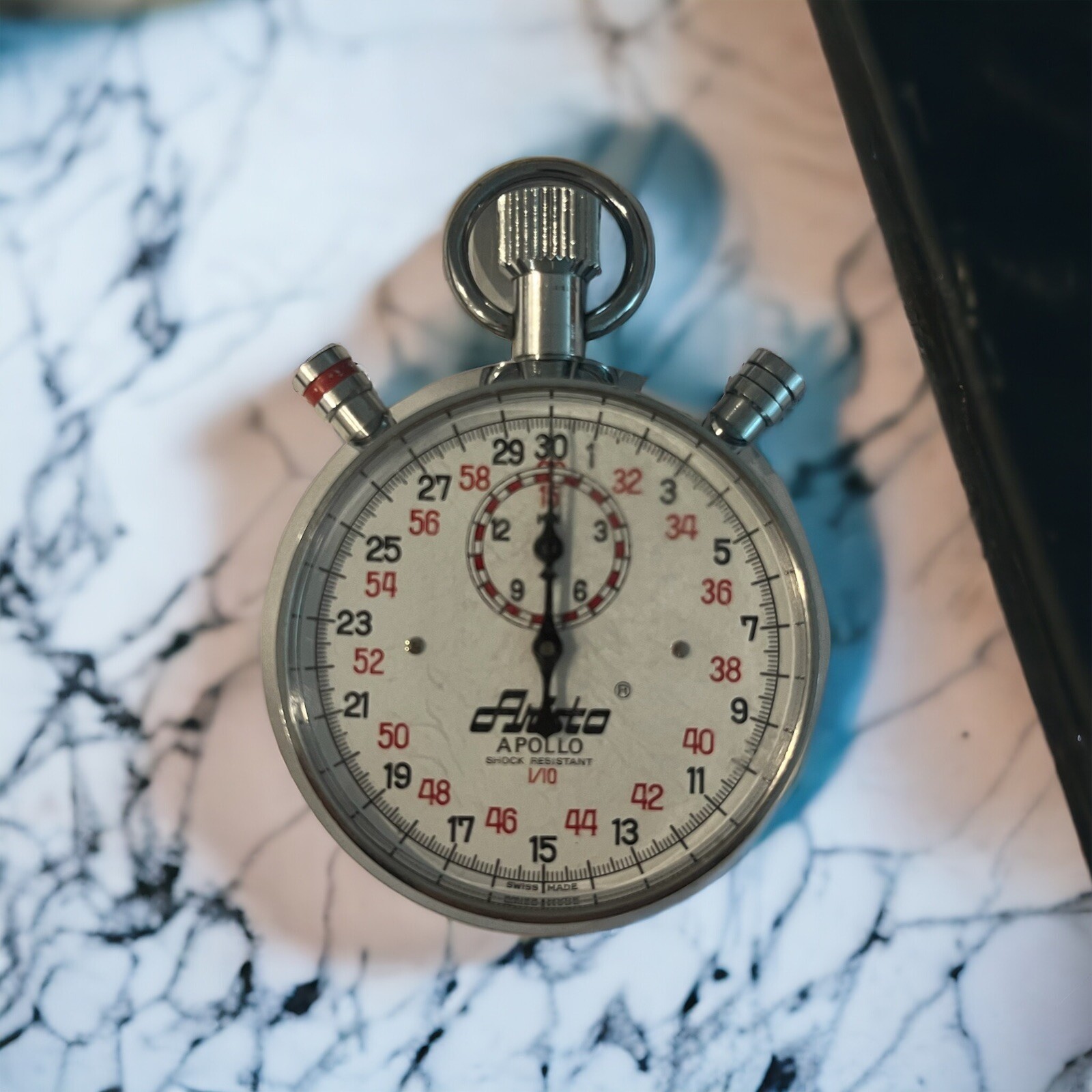 Vintage Aristo Stopwatch APOLLO Shock Resistant 1/10 Swiss Made eBay