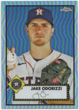 2021 Topps Chrome Platinum JAKE ODORIZZI 