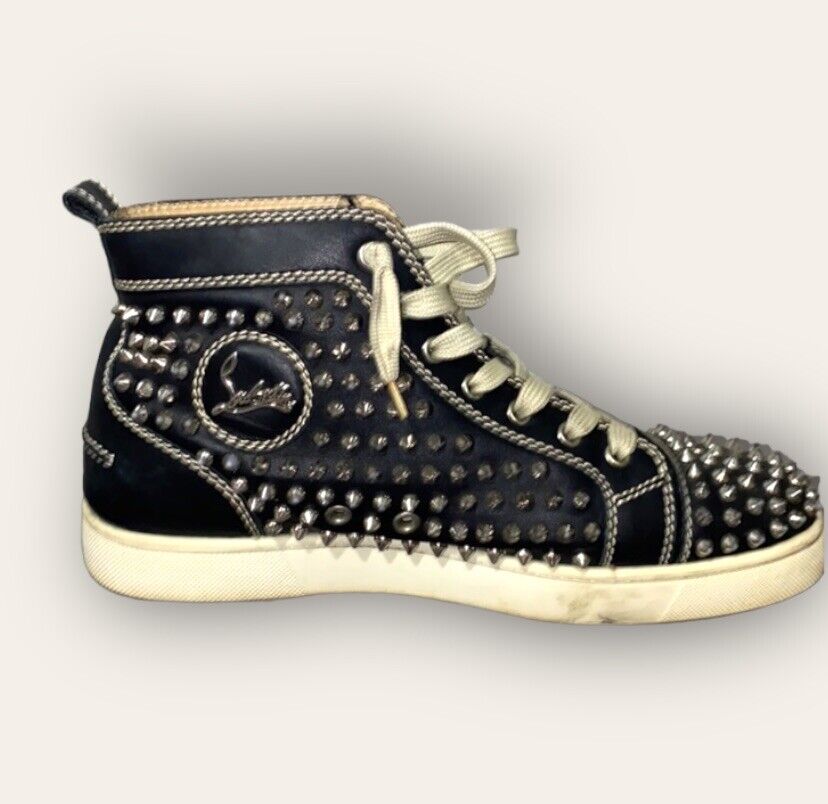 Christian Louboutin Louis Spikes Flat Sneakers at 1stDibs  christian louis  vuitton shoes, louis vuitton spikes, louis vuitton shoes with spikes