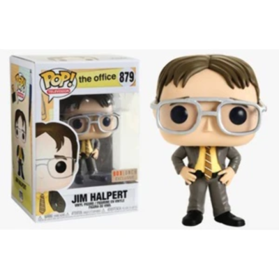 Funko Pop! The Office - Jim Halpert #879 Édition BoxLunch - Neuve Sous Blister