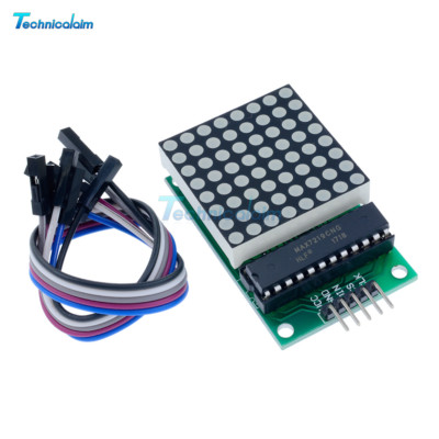 MAX7219 Dot Led Matrix Module MCU Control LED Display Module Board For Arduino