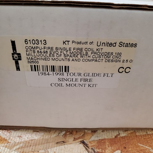 Compu-Fire Single Fire High Output Coil Kit Touring EVO FLT 84-98 610313 - Picture 8 of 8