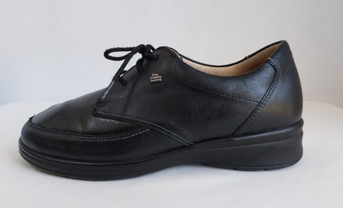 Finn Comfort Arnheim Made in German Black Leather Lace up Shoes Size UK 5-38/7US - Picture 4 of 14