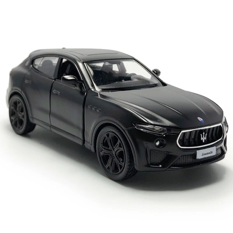 1:36 Maserati Levante GTS Model Car Diecast Toy Cars for Boys Kids Gifts Black