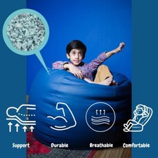 Premium Shredded Memory Foam Fill for Pillows, Bean Bags, Cushions - Soft 15lbs