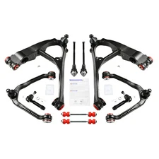 10pc Front Lower Upper Control Arm Kit For 2000-2006 Chevy Tahoe GMC Yukon 00-06