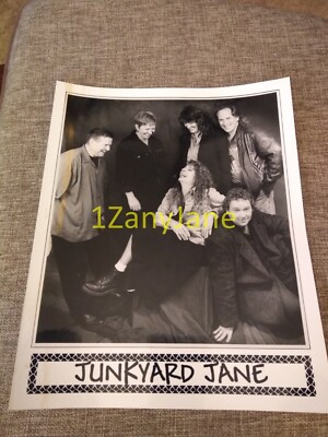 P76 Band 8x10 Press Photo PROMO MEDIA, JUNKYARD JANE 6 PERSON GROUP