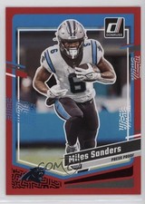 2023 Panini Donruss Press Proof Red Miles Sanders #44 0wp8