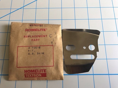 Homelite Genuine Replacement Part 70618 G.B. Shim Kit Guide Plate NOS - Picture 1 of 3