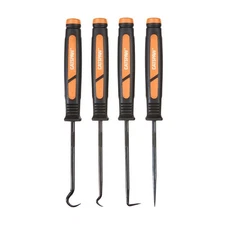 Mayhew Tools 60003 CatsPaw Mini Hook and Pick 4-Piece Set, Chrome-vanadium 