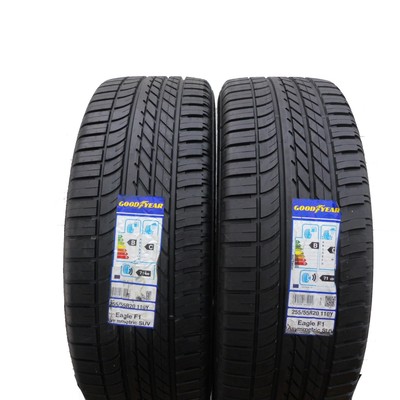 2 x GOODYEAR 255/55 R20 110Y Eagle F1 SUV Sommerreifen 2016, 2017 VOLL