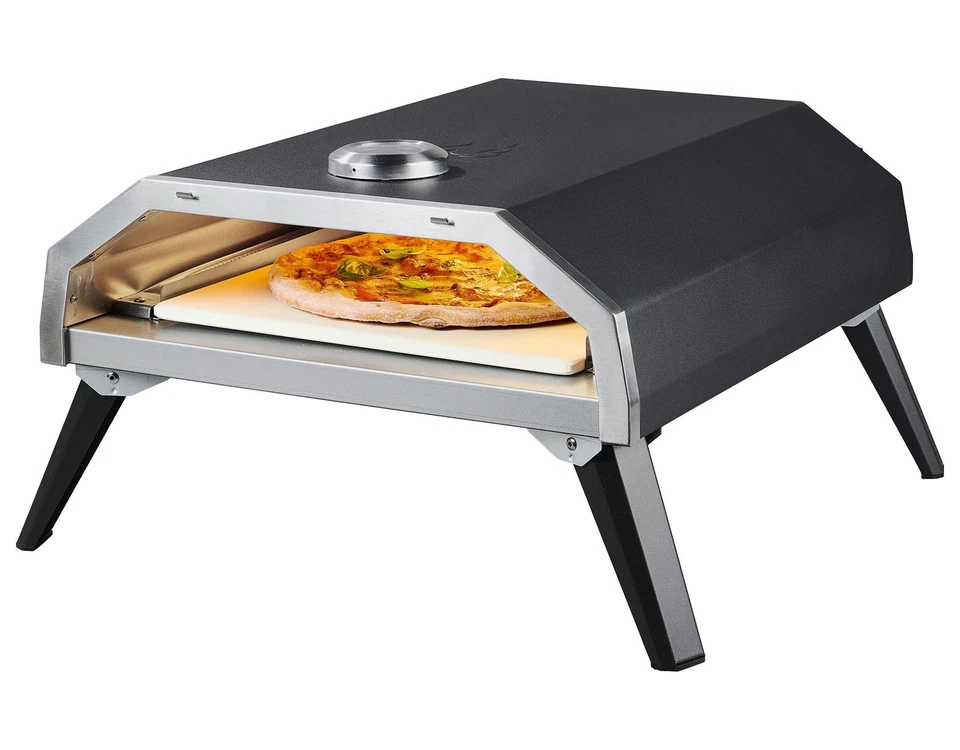 Grill Meister Gas-Pizzaofen Pizzaofen Pizza Ofen Milano 49 x 27,5 x 72 cm - Bild 3 von 4