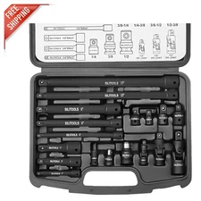 Multi-Function Cr-V Steel Tool Accessory Set: Ideal for Mechanics and DIY
