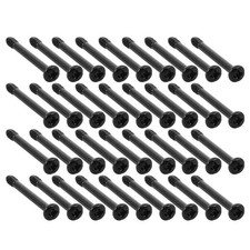 100 Pcs Radiator Screws for Cooling Components Case Fan Kit Flat Head