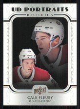 2019-20 Upper Deck UD Portraits #P90 Cale Fleury