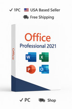 1 PC MS 2021 Office 2021 USB STANDALONE FULL COMPLETE VERSION PACK