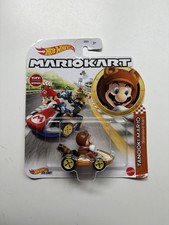 Hot Wheels Mario Kart TANOOKI MARIO Standard Kart NEW/SEALED