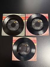 Lot of (3) Daryl Hall & John Oates - Maneater 45 RPM Records
