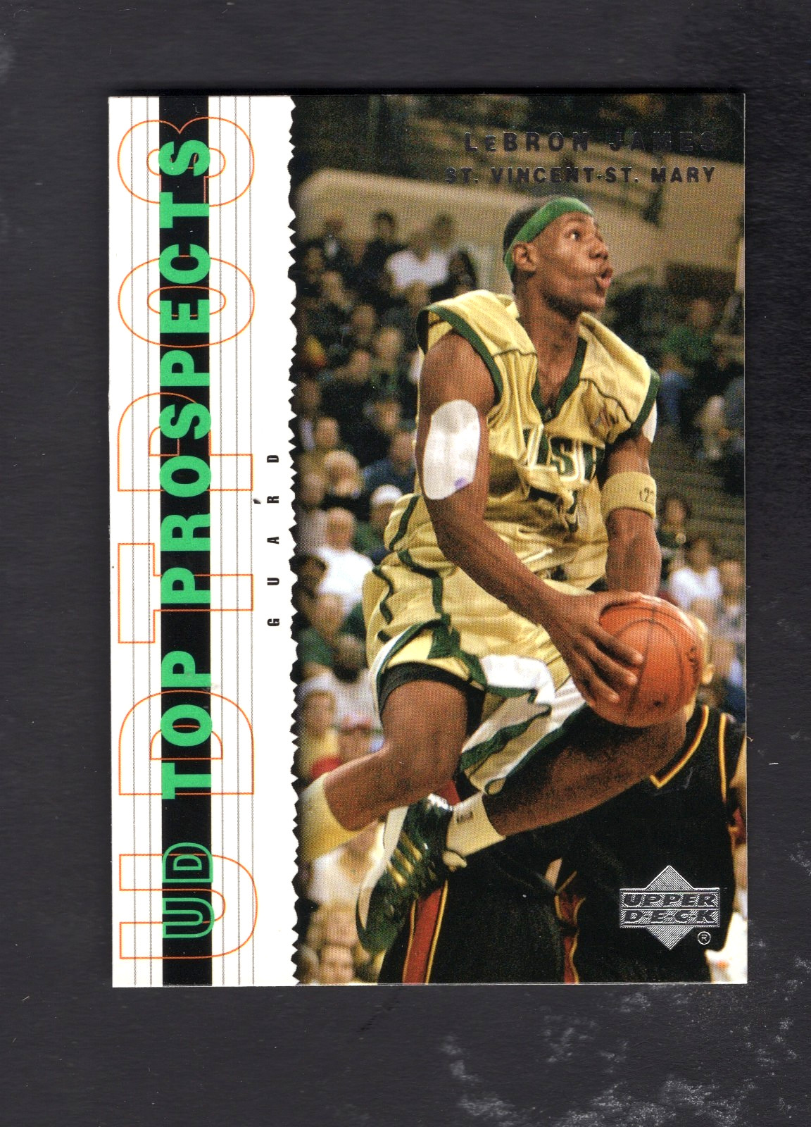 2003-04 UD Top Prospects #3 LeBron James RC