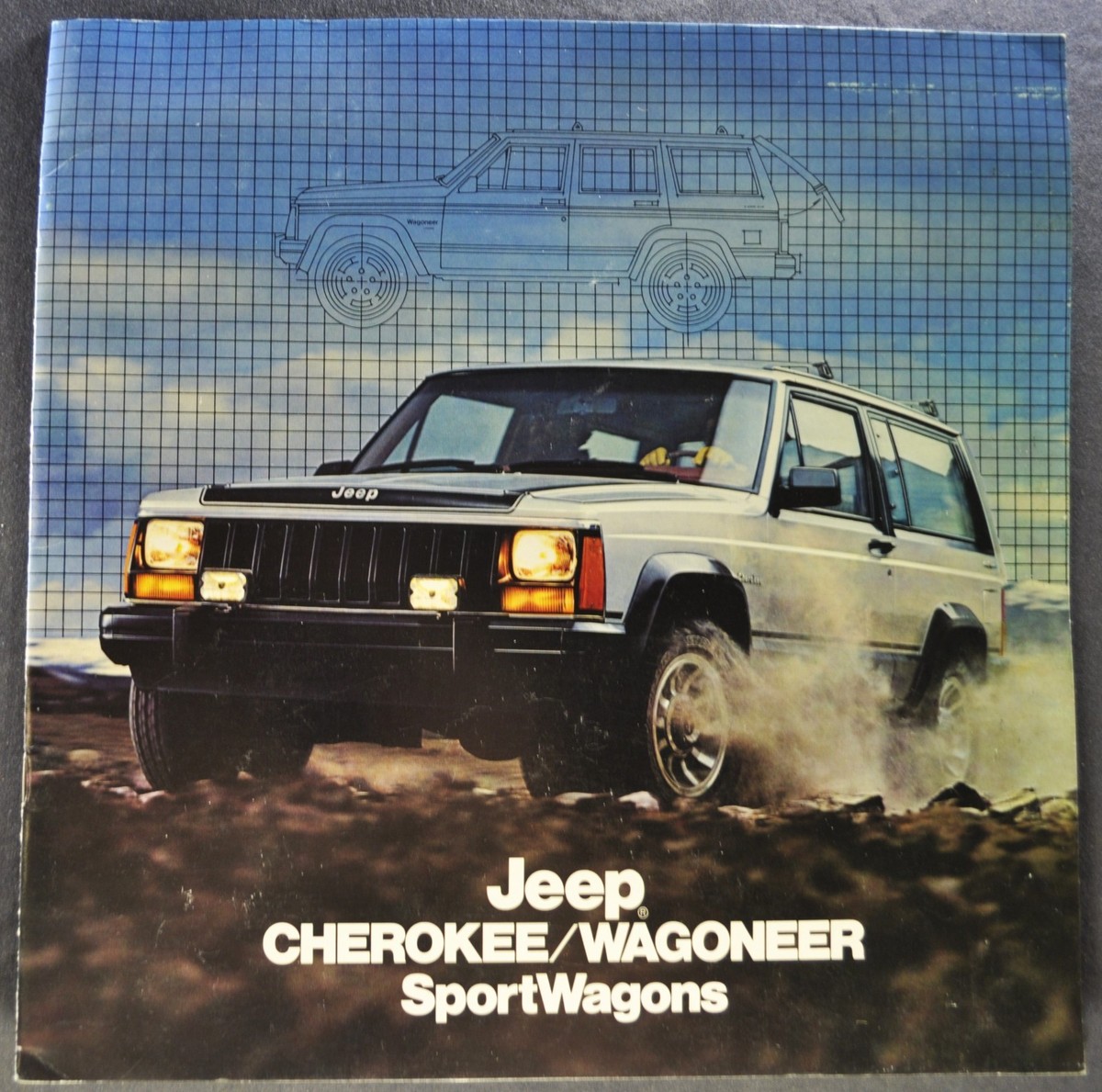 Jeep カタログ 1984 Jeep Brochure Cherokee SportWagon Wagoneer Chief Limited