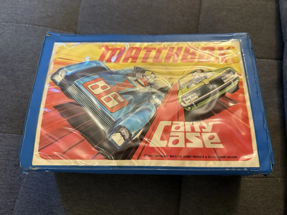 Vintage 1971 Lesney Matchbox 24 Car Carry Case With Car Holders - Image 3 of 4