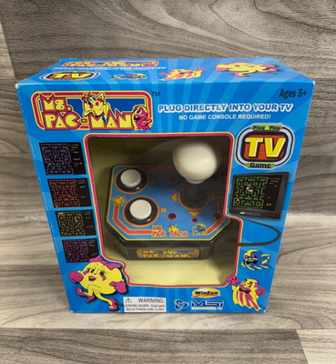 BRAND NEW MS. PACMAN PLUG AND PLAY GAMING SYSTEM ARCADE INTO YOUR TV