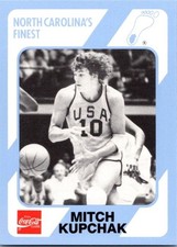 1989-90 Collegiate Collection/Coca-Cola North Carolina's - Mitch Kupchak #49