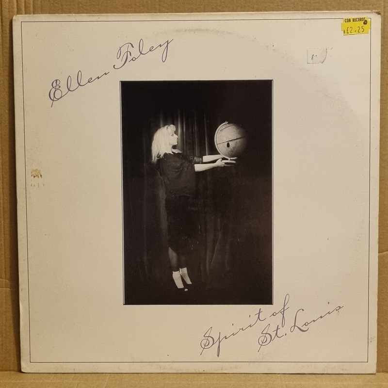 Ellen Foley Spirit Of St. Louis 1981 UK Vinyl LP EPC 84809 Rock EX
