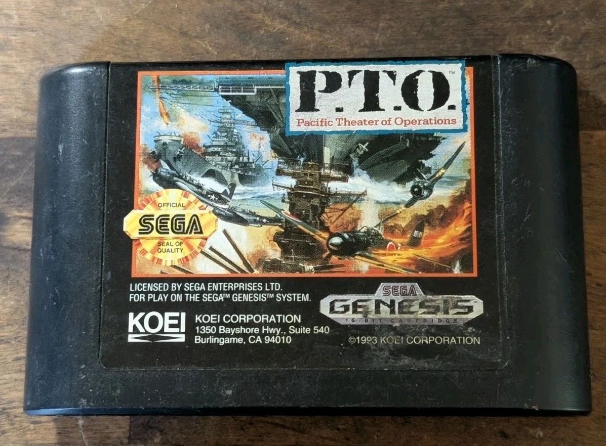 P.T.O.: Pacific Theater of Operations Video Games for sale | eBay