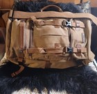 WITZMAN $595 Travel Backpack Large Canvas Luggage Carry on Duffel Bag Brown — photo 4