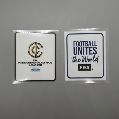 2025 FIFA Intercontinental Cup Final Qatar PSG Flamengo Jersey Playe Size Patch