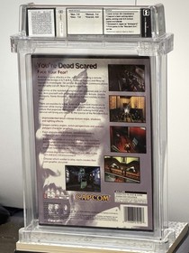 Resident Evil 1 Long Box PS1 PlayStation CIB Complete WATA