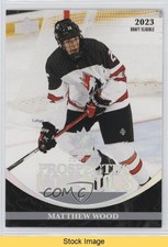 2023 Upper Deck Team Canada Juniors Prospectus Momentous Matthew Wood READ f6d