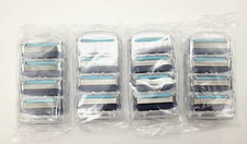 16 Stainless Steel 6 Blades Shaving Disposable Razors for Men (New)