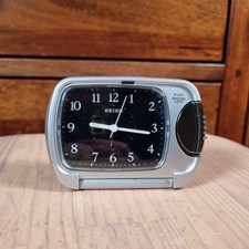 Vintage Seiko Reisewecker Snooze & Light Ref. QXT019KT Analog
