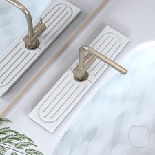 Lyxel Kitchen Faucet Mat, Quick Drying Diatomite Sink Faucet Mat Splash Guard fo