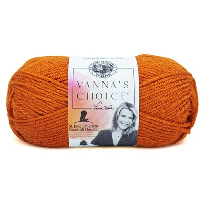 Lion Brand 860-135 Vanna's Choice Yarn-Rust (3Pk)