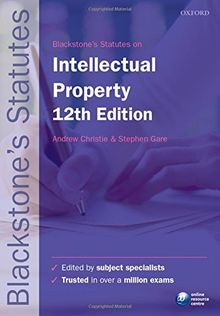 Blackstones Statutes on Intellectual Property (Bla... | Buch | Zustand sehr gut