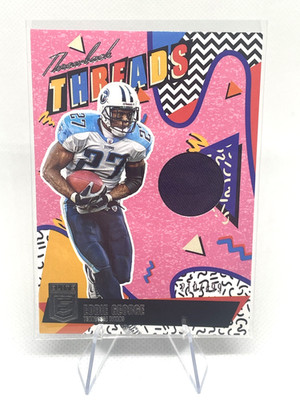 2025 Donruss Elite - Eddie George - #TT-EGE - Throwback Threads PATCH  #/499