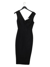 Linea Bodycon Midi Dress UK8 in Black