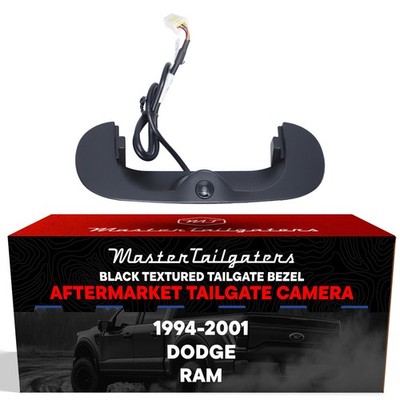 For Dodge Ram (1994-2001) Black Tailgate Handle Backup Camera