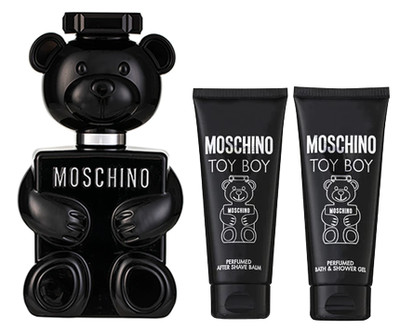 Moschino Toy Boy EDP Set 50ml + 50ml Duschgel + 50ml AS Balm OVP NEU