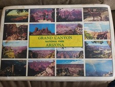 Zestaw 4 podkładek vintage Grand Canyon Arizona