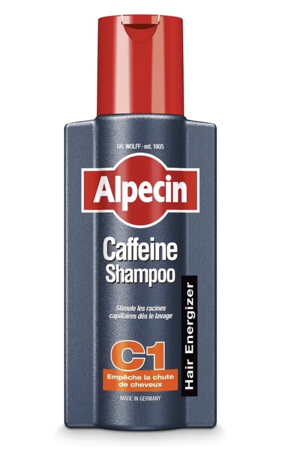 Anti-chute de cheveux shampoing caféine pour freiner la perte des cheveux fins