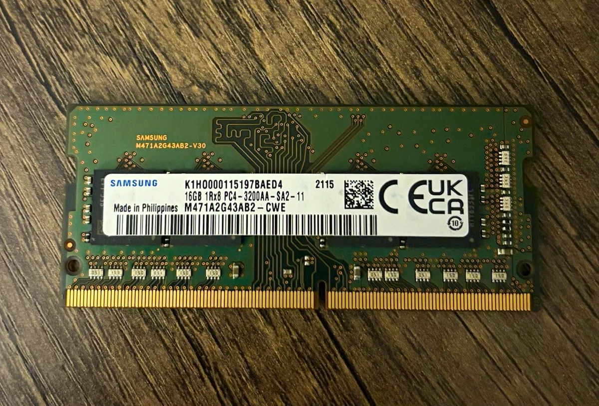 Samsung SO-DIMM 16 GB Computer Memory (RAM) for sale | eBay